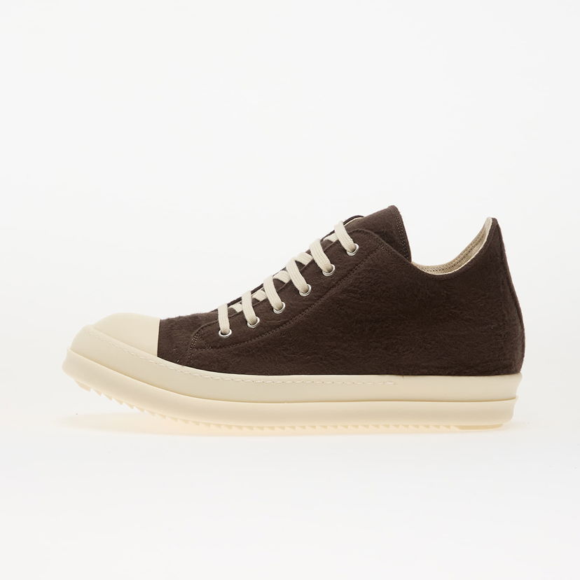 Кецове и обувки Rick Owens Rick Owens Woven Low 39 Кафяво | DU02E7802 BMO E2