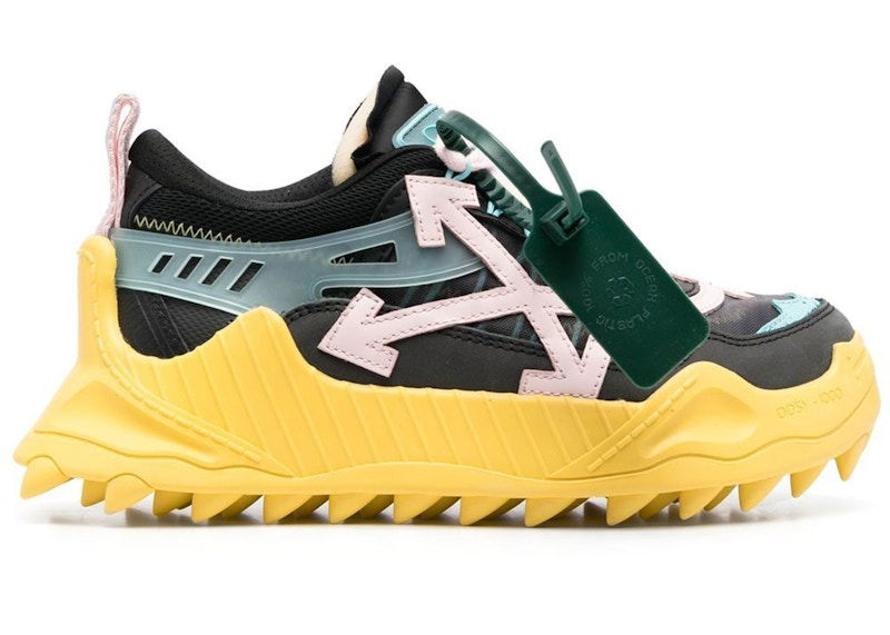 Кецове и обувки Off-White Odsy-1000 Black Yellow Pink W Жълто | OWIA180S23FAB0011830, 0