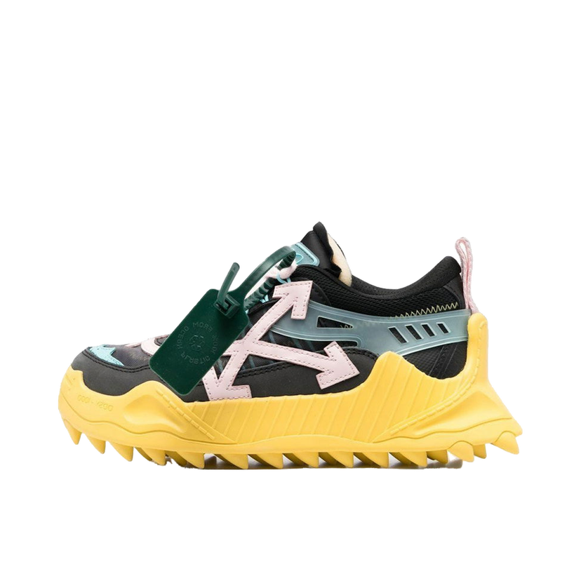 Кецове и обувки Off-White Odsy-1000 Black Yellow Pink W Жълто | OWIA180S23FAB0011830