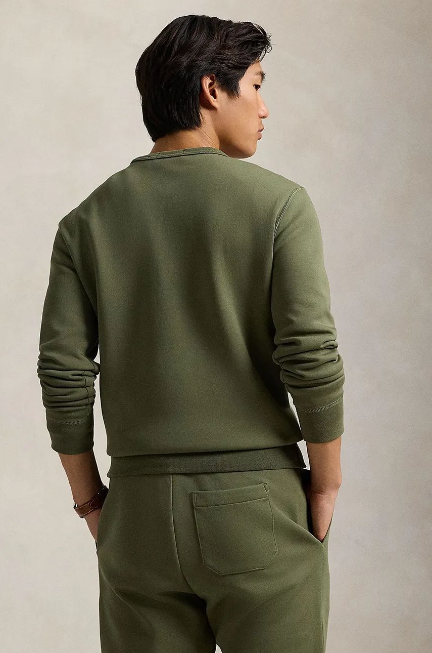 Суитчър Polo by Ralph Lauren Appliqué Logo Sweatshirt Зелено | 710957586, 1