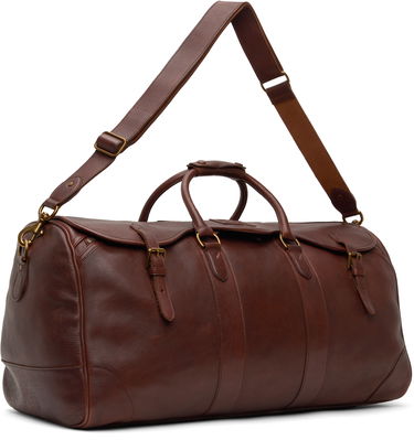 Чанта за пътуване Polo by Ralph Lauren Ralph Lauren Heritage Leather Duffle Bag Кафяво | 405946034001, 1