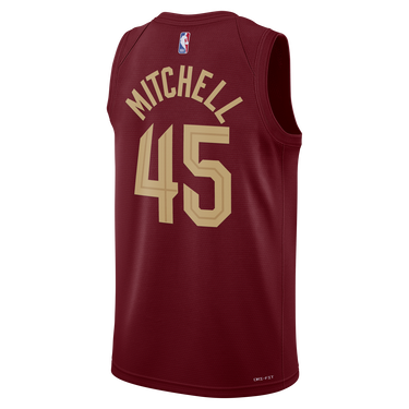 Фланелка Nike Dri-FIT NBA Cleveland Cavaliers Icon Edition 2022/2023 Swingman Jersey Бургунди | DN2001-686, 1