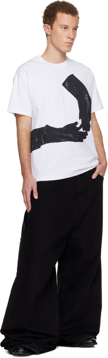 Тениска Givenchy Surrealism Print T-shirt Бяло | BM71NK3YSX100, 3