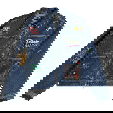 Яке Patta Patta Whole Lotta Labels Denim Jacket Синьо | POC-AW25-4200-348-0022-197, 1
