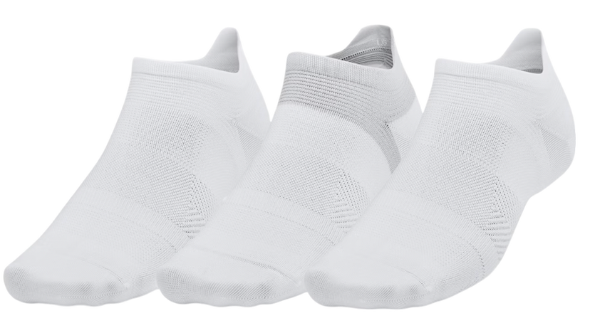 Чорапи Under Armour UA AD Run Lite No-Show Running Socks (3 Pairs) Бяло | 1386237-100
