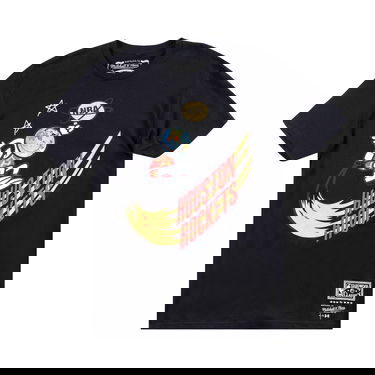 Тениска Cactus Jack by Travis Scott BR x Mitchell & Ness x Rockets T-Shirt Черно | BMTRMM19094 HROBLCK, 1
