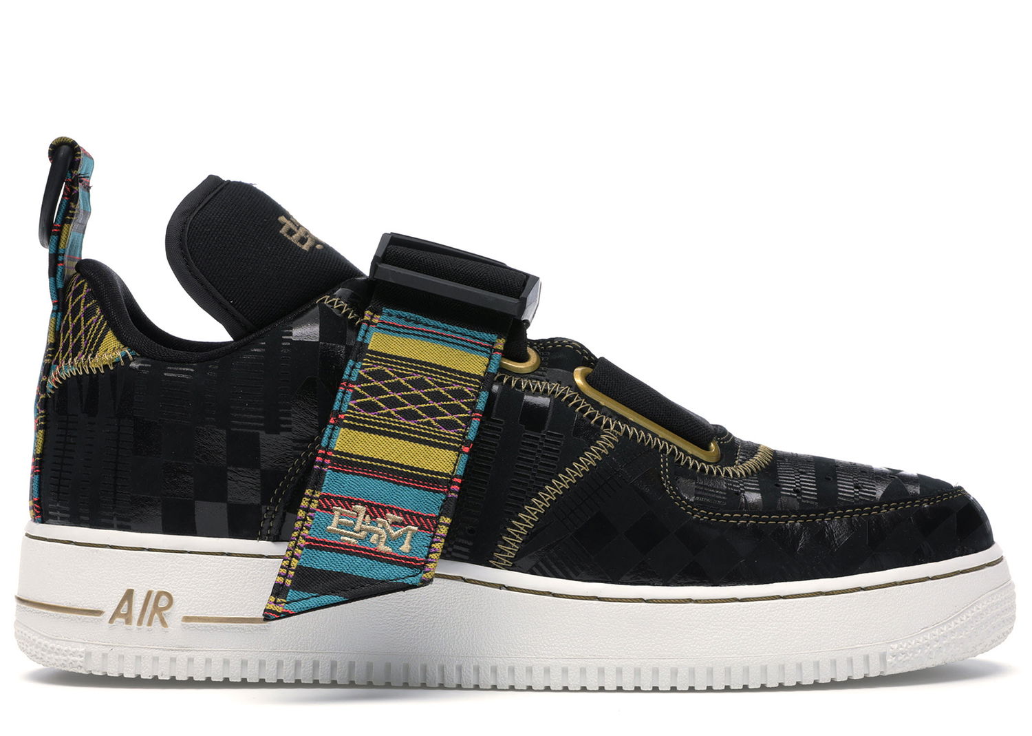 Кецове и обувки Nike Air Force 1 Utility BHM 2019 Черно | BV7783-001, 0