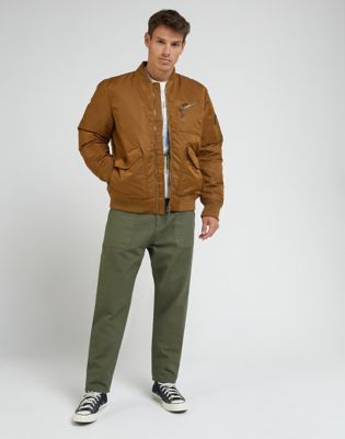 Яке бомбър Lee Bomber Jacket "Tumbleweed" Кафяво | 112341653:XXL, 0