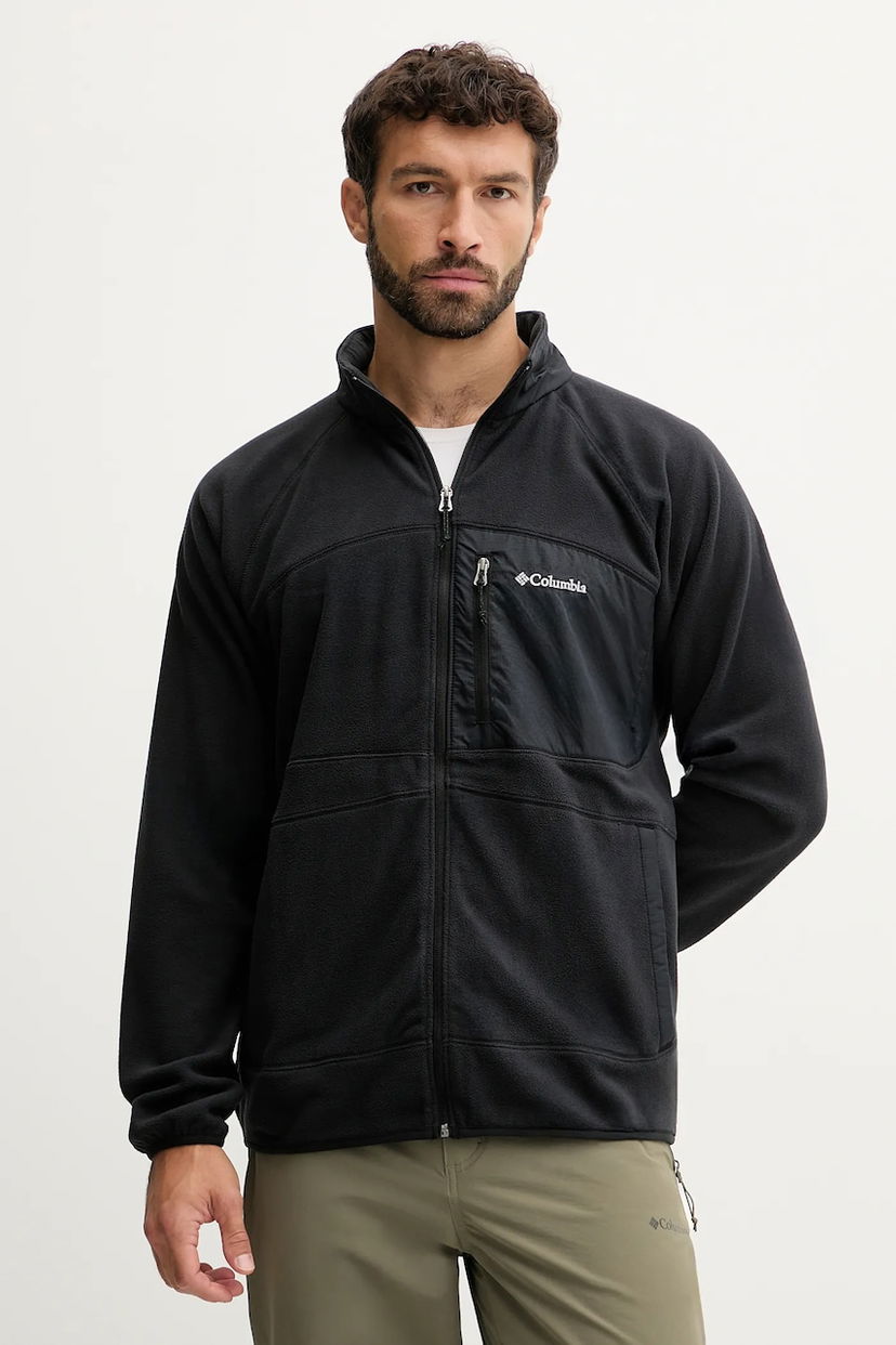 Яке Columbia Fast Trek Full-Zip Fleece Jacket with Chest Pocket Черно | 2135691