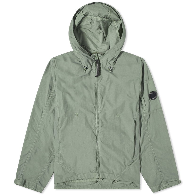 Яке C.P. Company Flatt Nylon Reversible Hooded Jacket Зелено | CMOW014A-005991G-627