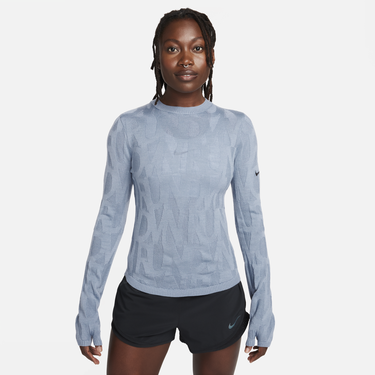 Тениска Nike Run Division Синьо | fb7829-493, 2