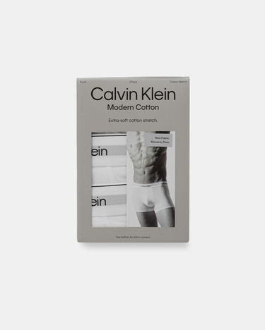 Боксерки CALVIN KLEIN Boxers 3 Pack Бяло | 000NB3963A100, 1