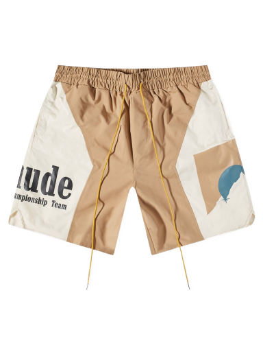 Къси панталони Rhude Senna Flight Shorts Бежово | RHSS23SH480415170517