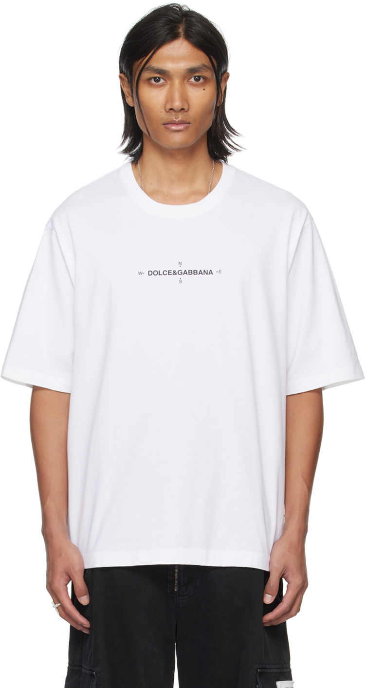 Тениска Dolce & Gabbana Marina T-Shirt Бяло | G8PB8TG7K4W, 0