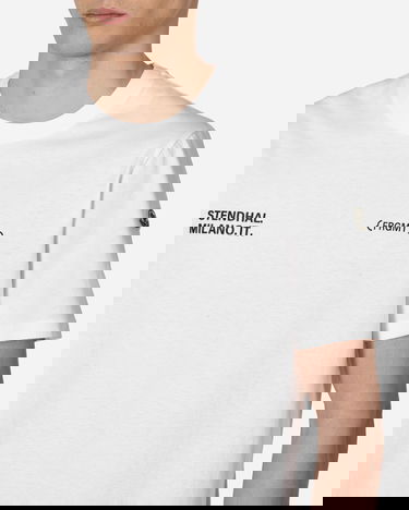 Тениска Moncler FRGMT Logo T-Shirt Бяло | 8C00002M3265 001, 4