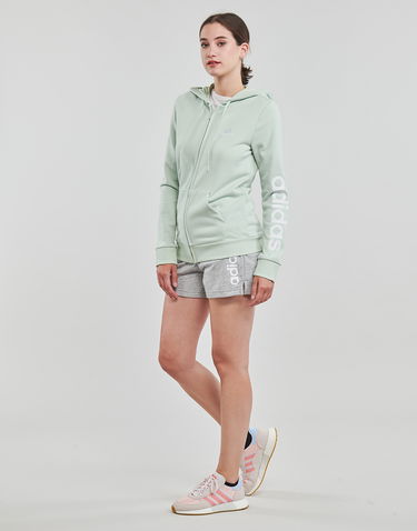 Суитчър adidas Originals LOGO FULL-ZIP HOODIE Тюркоазено | HK9662, 3