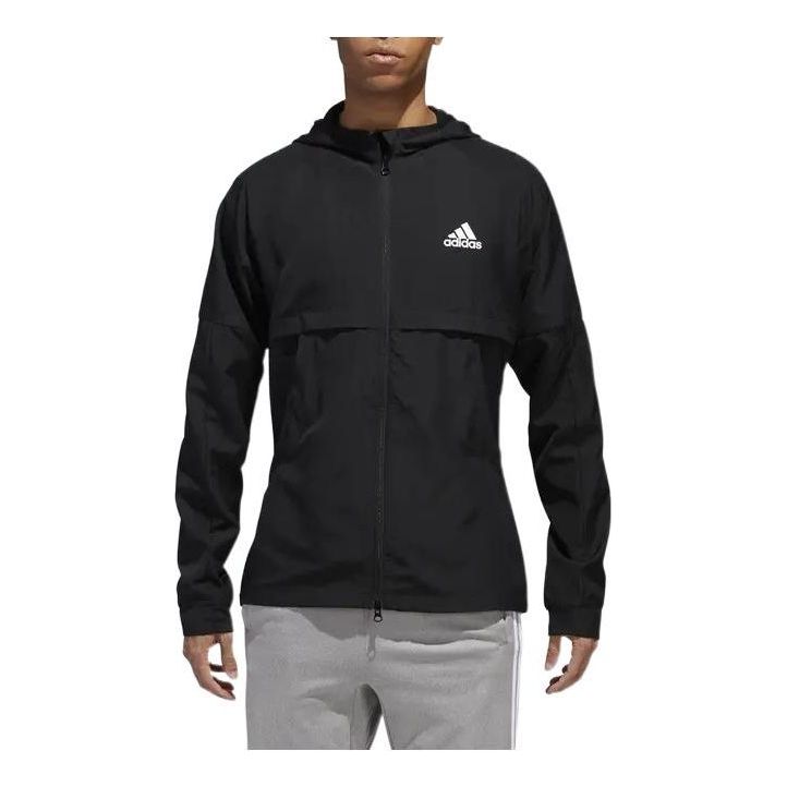 Ветровка adidas Originals Own The Run Hooded Wind Jacket Черно | BR3381