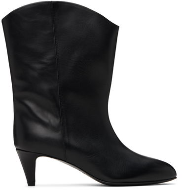 Облекло BY FAR BY FAR Osage Leather Ankle Boots Черно | MWFBO067CL013BK001PL, 0