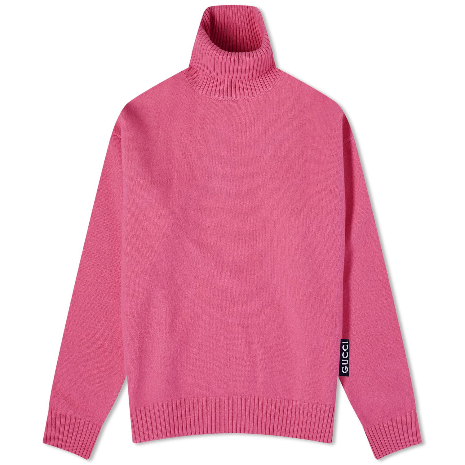 Пуловер Gucci Logo Tab Turtleneck Розово | 763343-XKDNG-5761, 0