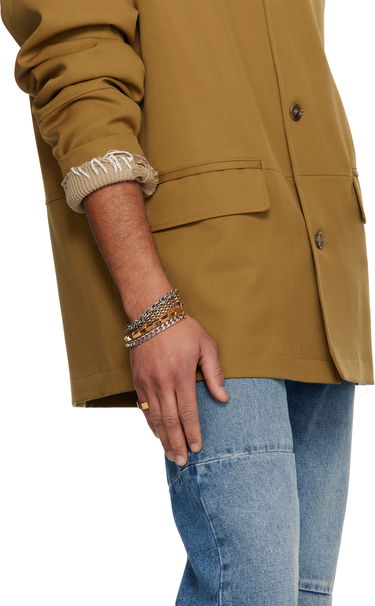 Гривна Maison Margiela MM6 Maison Margiela Mixed Chain Bracelet Металик | SM6UY0085 P7214, 2
