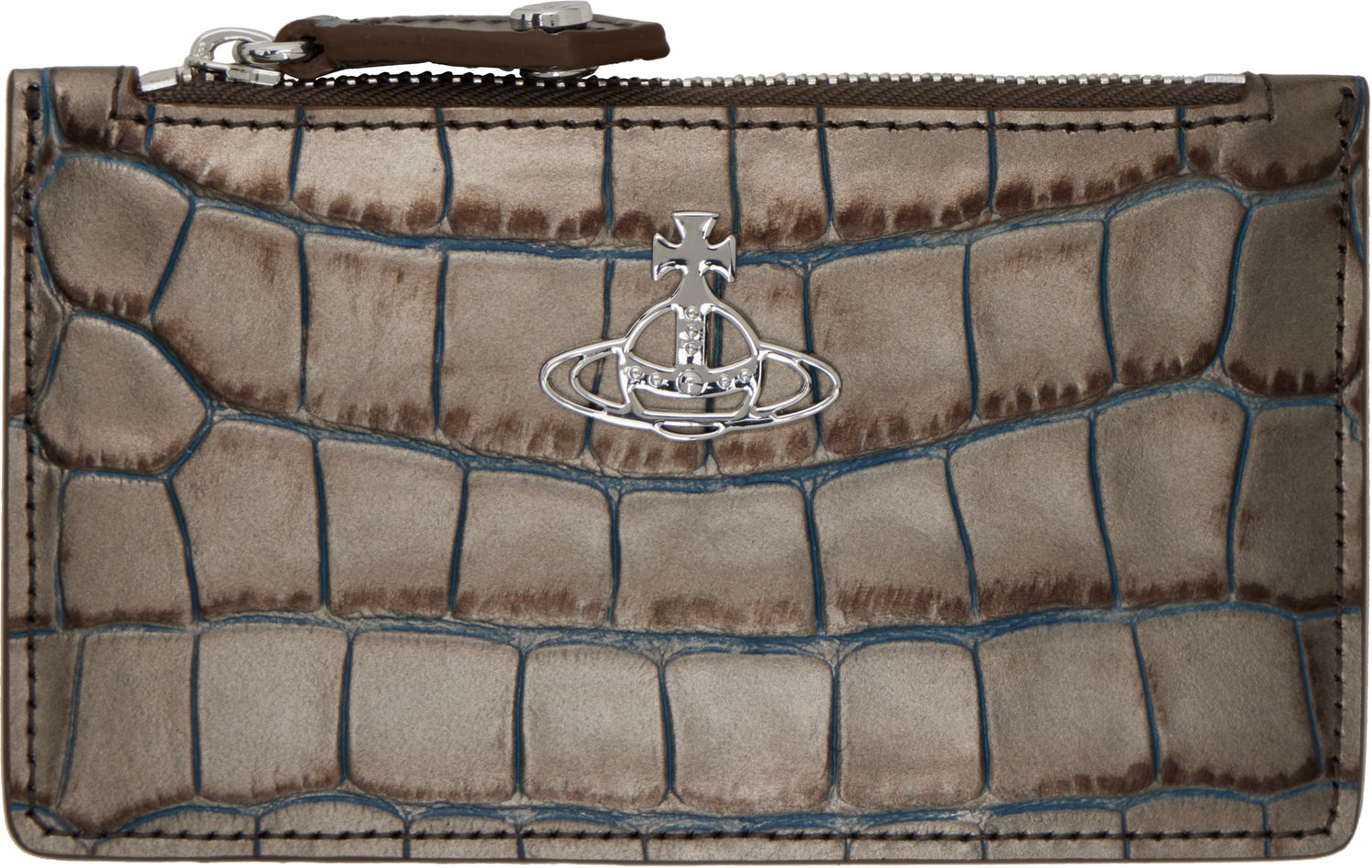 Портфейл Vivienne Westwood Vivienne Westwood Slim Long Card Holder Сиво | 54020005W-L00A2-, 0