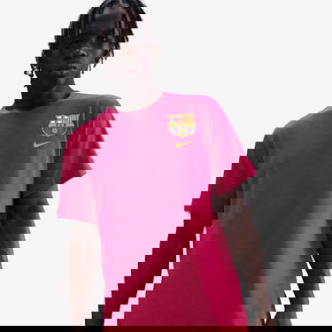 Тениска Nike FC Barcelona Crest T-Shirt Червено | HQ8396-620, 1