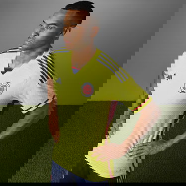 Фланелка adidas Originals Colombia 22 Authentic Home Jersey Жълто | HB9172, 6