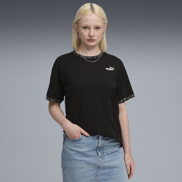 Тениска Puma Essentials Animal Print Relaxed Fit T-Shirt Черно | 688082_01, 0