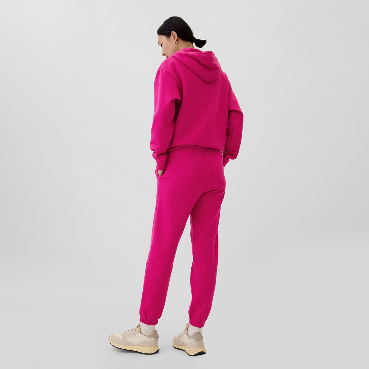Панталони и дънки GAP Logo Jogger Bright Beet XS Розово | 873023-09, 1