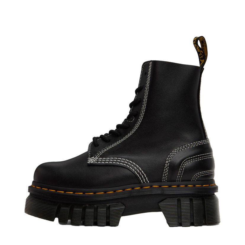Кецове и обувки Dr. Martens Audrick White Stitch Platform Lace Up "Black" Черно | 27810001
