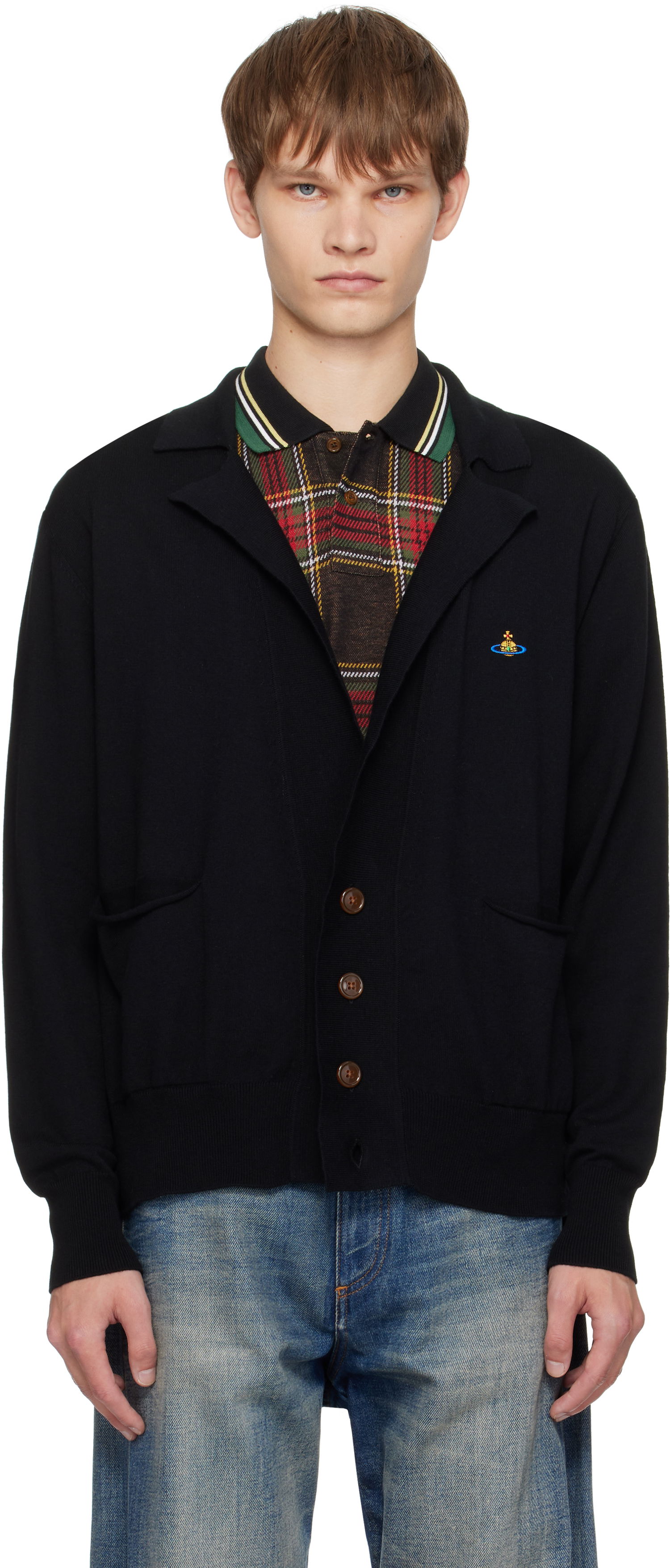 Пуловер Vivienne Westwood Vivienne Westwood Samuel Cardigan Черно | 2701002M-Y001V-, 0