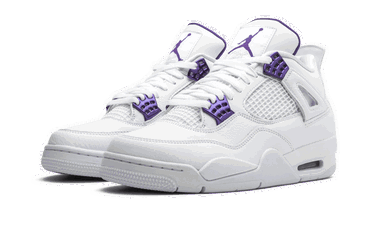 Кецове и обувки Jordan Air Jordan 4 Retro "Purple Metallic" Бяло | CT8527-115, 3