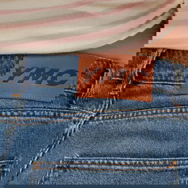 Дънки YMC Silver Washed Jeans Синьо | Q4WMG-40, 5