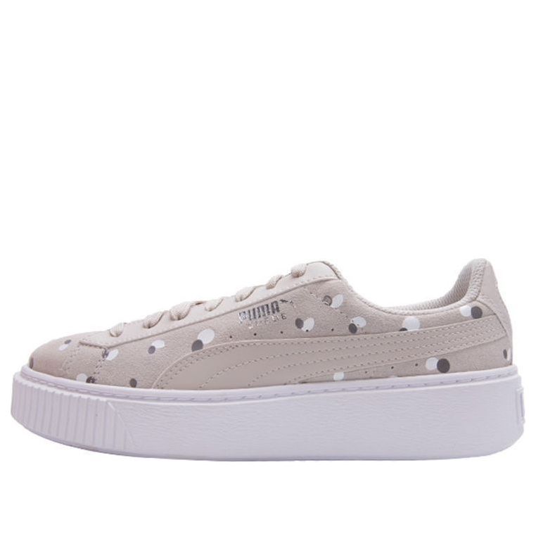 Кецове и обувки Puma Suede Platform Dots Бежово | 368991-02