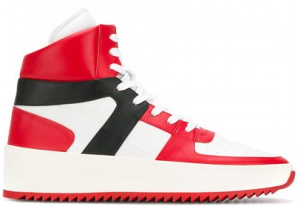 Кецове и обувки Fear of God Basketball Sneaker Varsity Red White Black Червено | FG20W18U-49ROLE-4991, 0