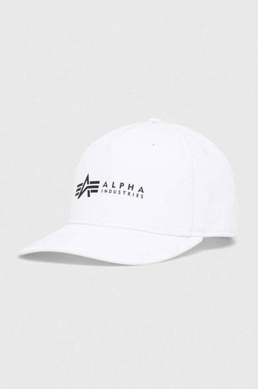 Шапка с козирка Alpha Industries Cap Бяло | 126912.09, 0