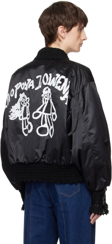 Яке бомбър Chopova Lowena Chopova Lowena Slash Bomber Jacket Черно | 5176, 2