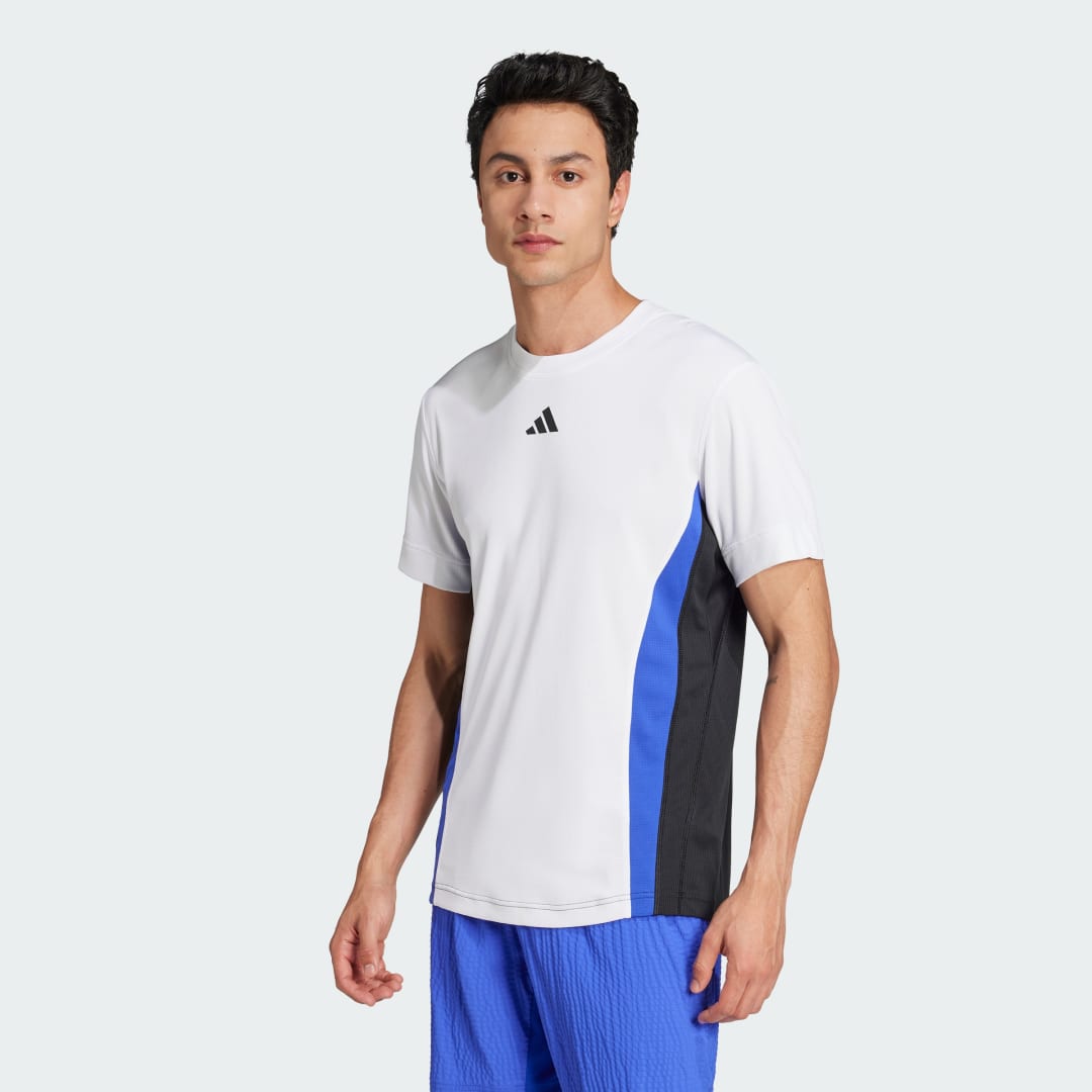 Тениска adidas Performance Tennis Pro HEAT.RDY FreeLift Бяло | IW6198, 0