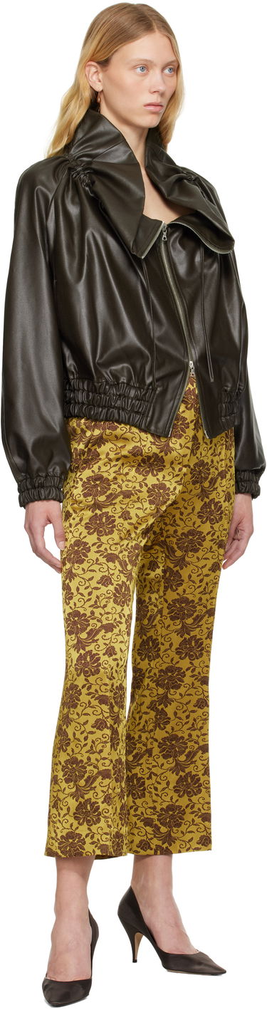 Яке бомбър Dries Van Noten Dries Van Noten Cocoon Bomber Jacket Зелено | 251-010510-1502, 3