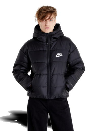 Пухо яке Nike Therma-FIT Repel Synthetic-Fill Hooded Jacket Черно | DX1797-010