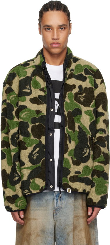 Яке BAPE A Bathing Ape ABC Camo Boa Ripstop Reversible Jacket Зелено | 001LJK801010M, 0
