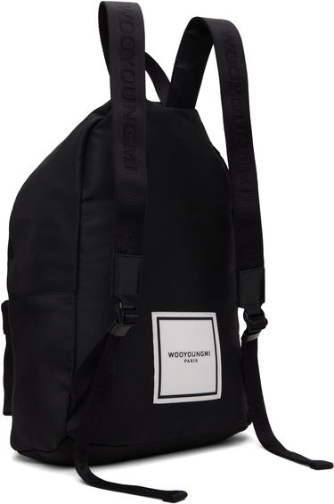 Раница WOOYOUNGMI Logo Backpack Черно | W243BA01, 2
