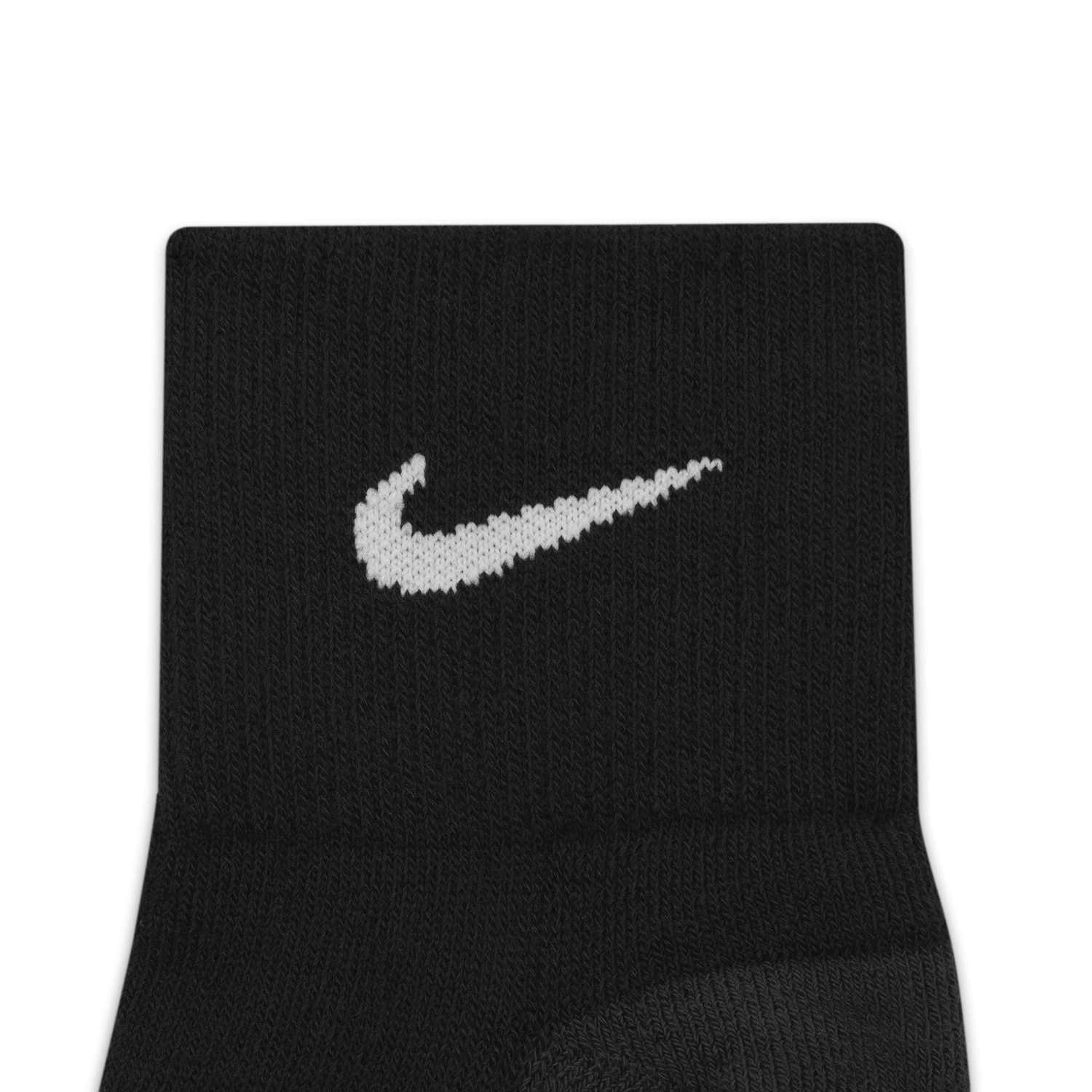 Чорапи Nike Dry Cushion Quarter Черно | sx5549-010, 1