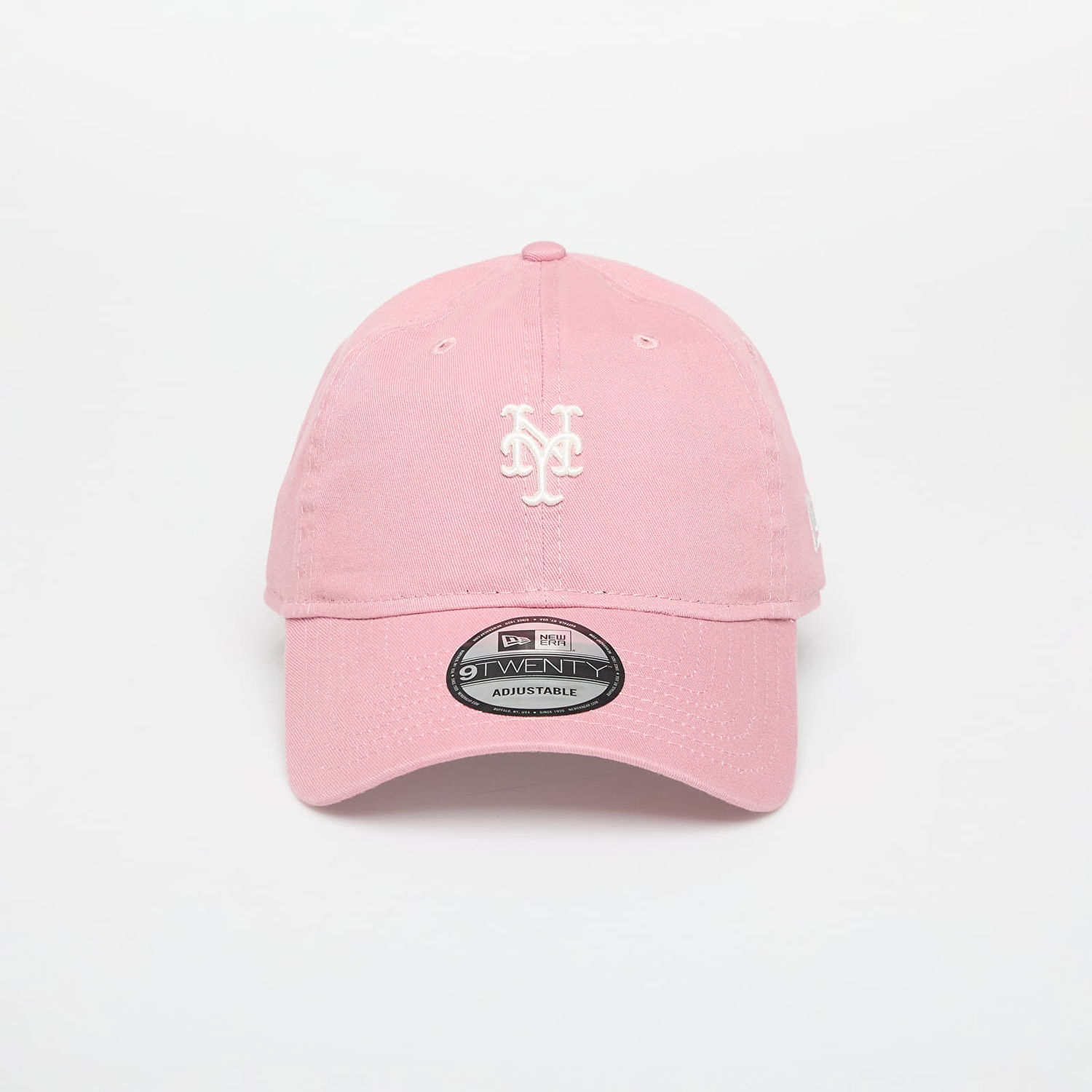 Шапка с козирка New Era New Era MLB Mini Washed 9TWENTY New York Mets Adjustable Cap Розово | 60595428, 0