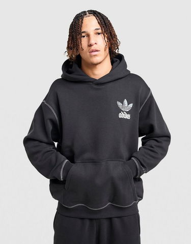 Суитчър adidas Originals Distressed Graphic Hoodie Gfx Hd Os Черно | KC6697, 1
