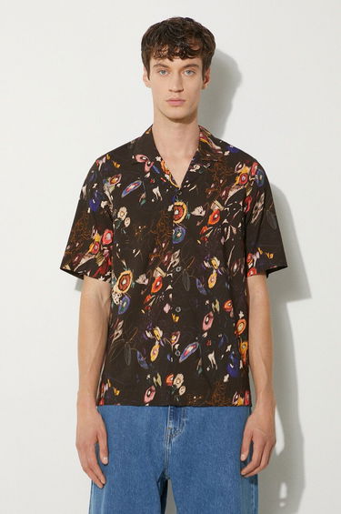 Риза Paul Smith Paul Smith Regular Fit Floral Shirt Кафяво | M1R.905U.N02403, 0