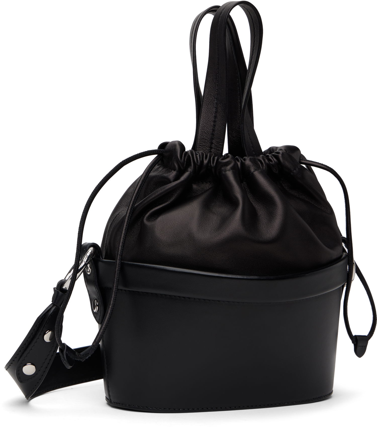 Дамска чанта Maison Margiela Maison Margiela Fire Bucket Small Tote Bag Черно | SB1WD0030 P7267, 1