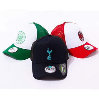 Шапка с козирка New Era 9FORTY A-Frame Trucker Seasonal Pop Tottenham Hotspur FC Navy / Teal One Size Черно | 60431651, 2