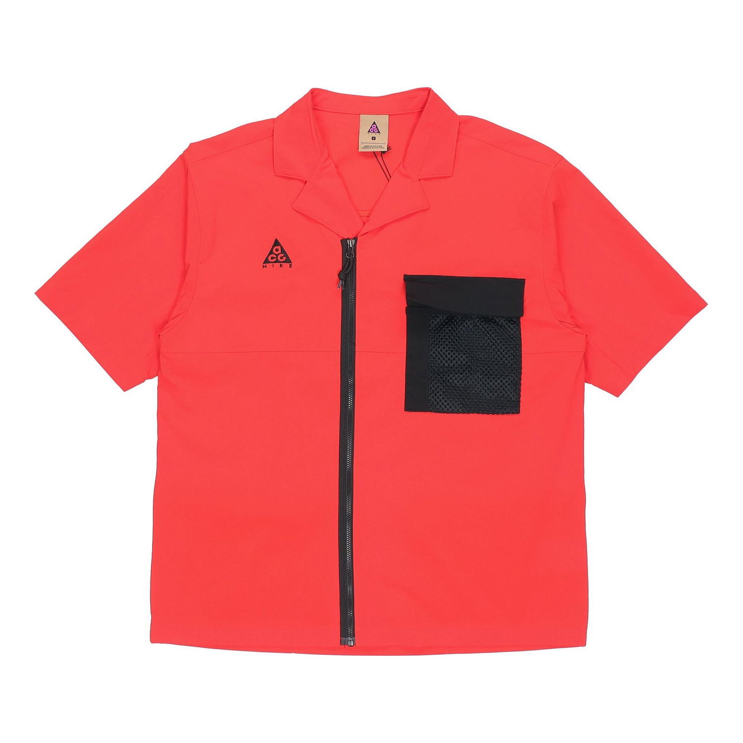 Риза Nike ACG Lab Short Sleeve Shirt Червено | CI0415-634, 0