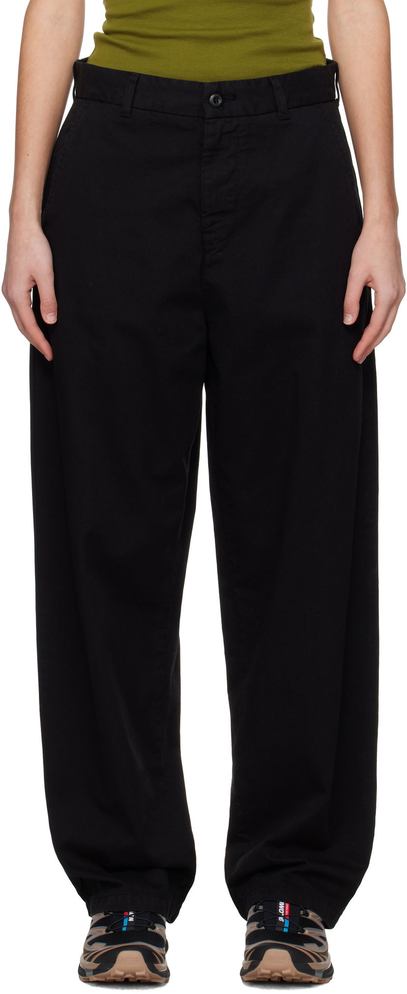 Панталони Carhartt WIP Work In Progress Brady Trousers Черно | I033770 89GT